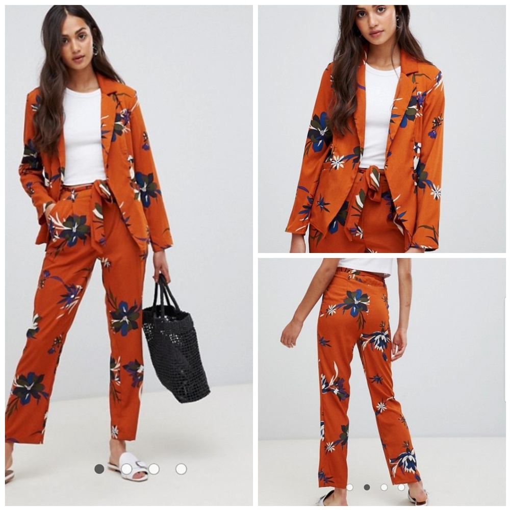 BNWT Floral Suit Set